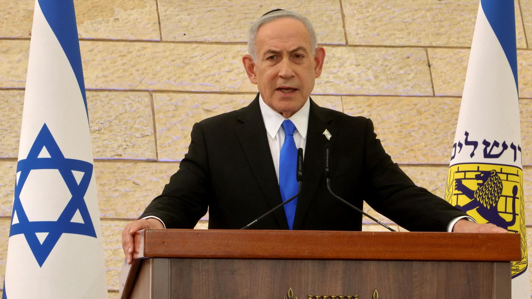 El primer ministro israelí, Benjamin Netanyahu.