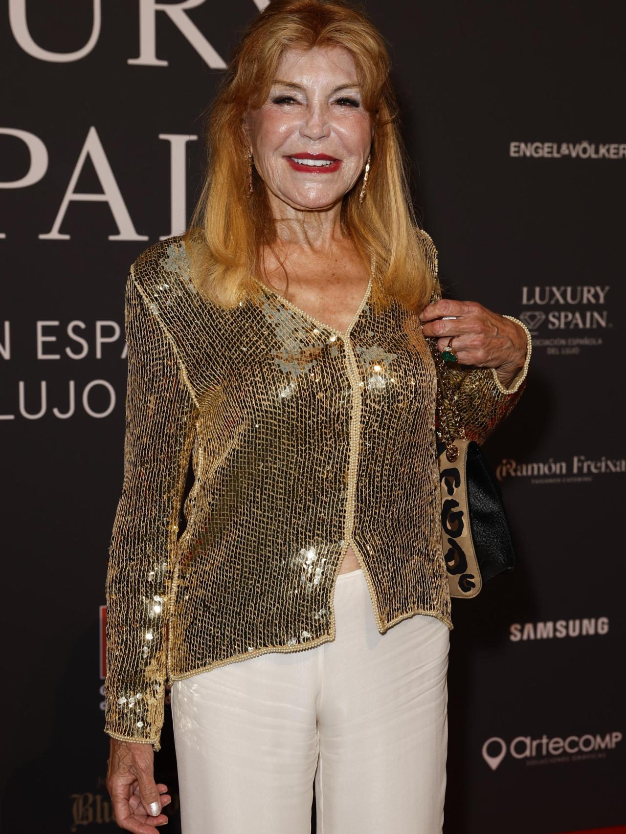 Baronesa Thyssen, en un acto público.