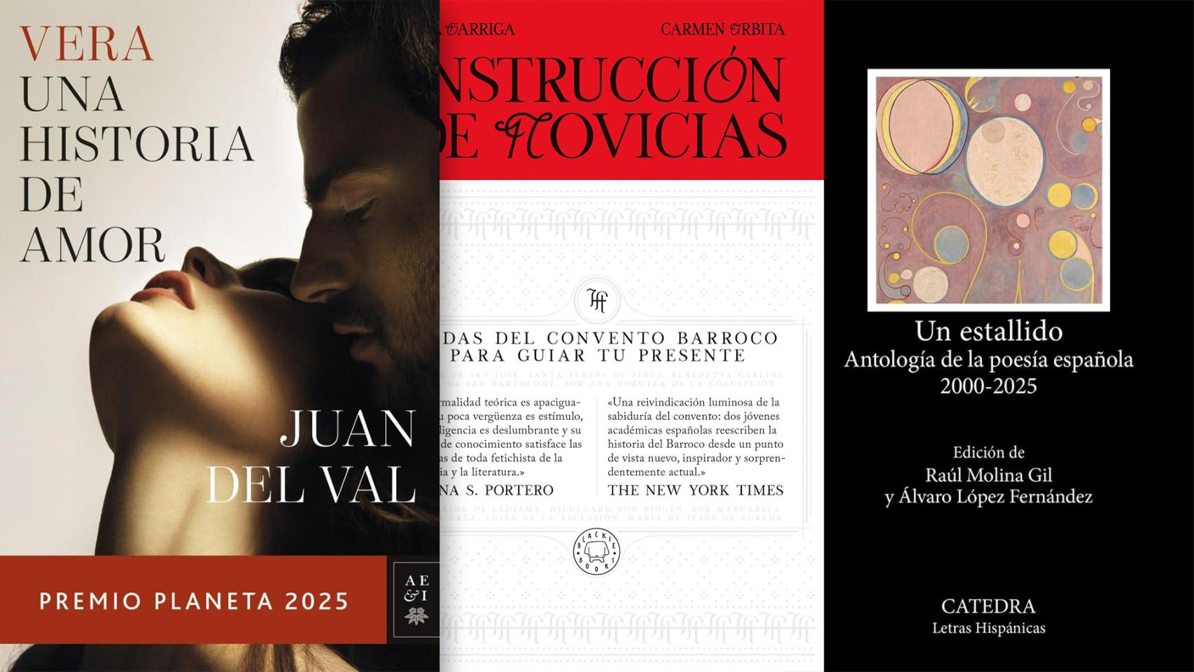 Los libros más vendidos de la semana en Ficción, No Ficción y Poesía.