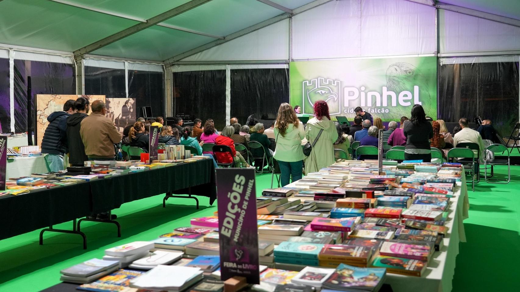 Imagen de archivo de una pasada edición de la Feria del Libro de Pinhel