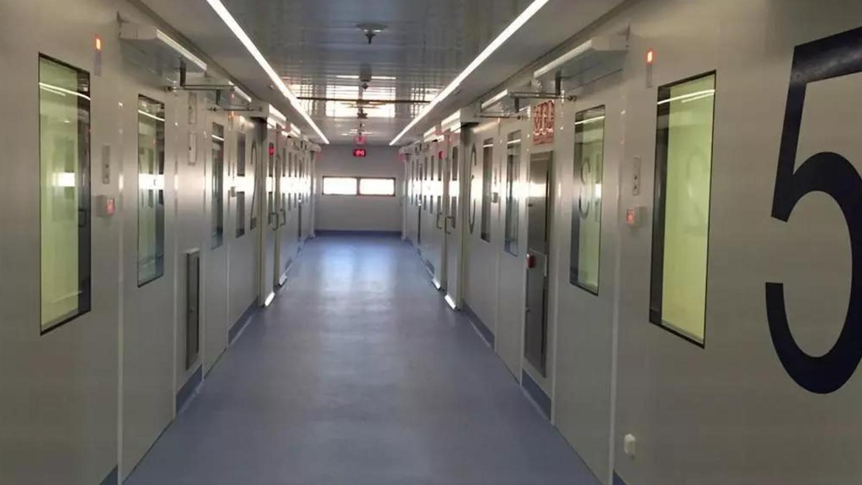 Unidad de Aislamiento de Alto Nivel del Hospital Gómez Ulla de Madrid. 