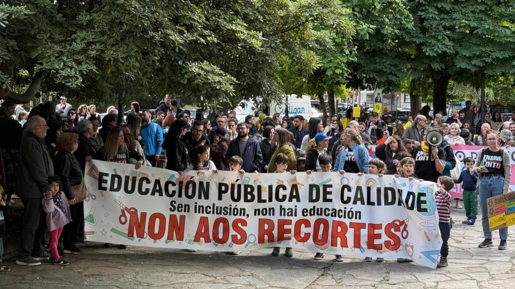 Manifestación de educación esta tarde en A Coruña