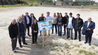 Presentación del proyecto de la nueva zona de deportes de playa de San Pedro de Visma 