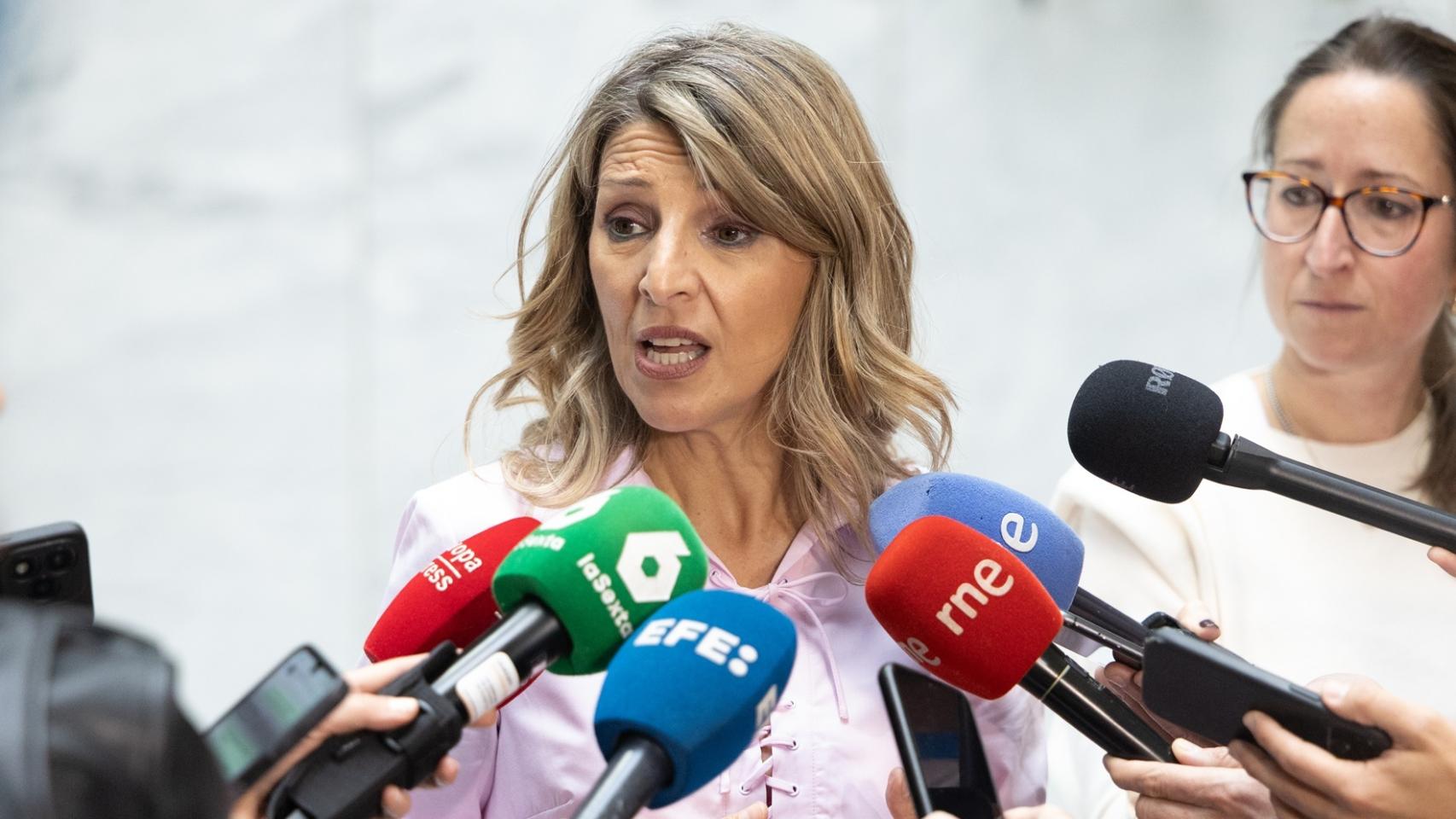La vicepresidenta segunda del Gobierno y ministra de Trabajo y Economía Social, Yolanda Díaz.