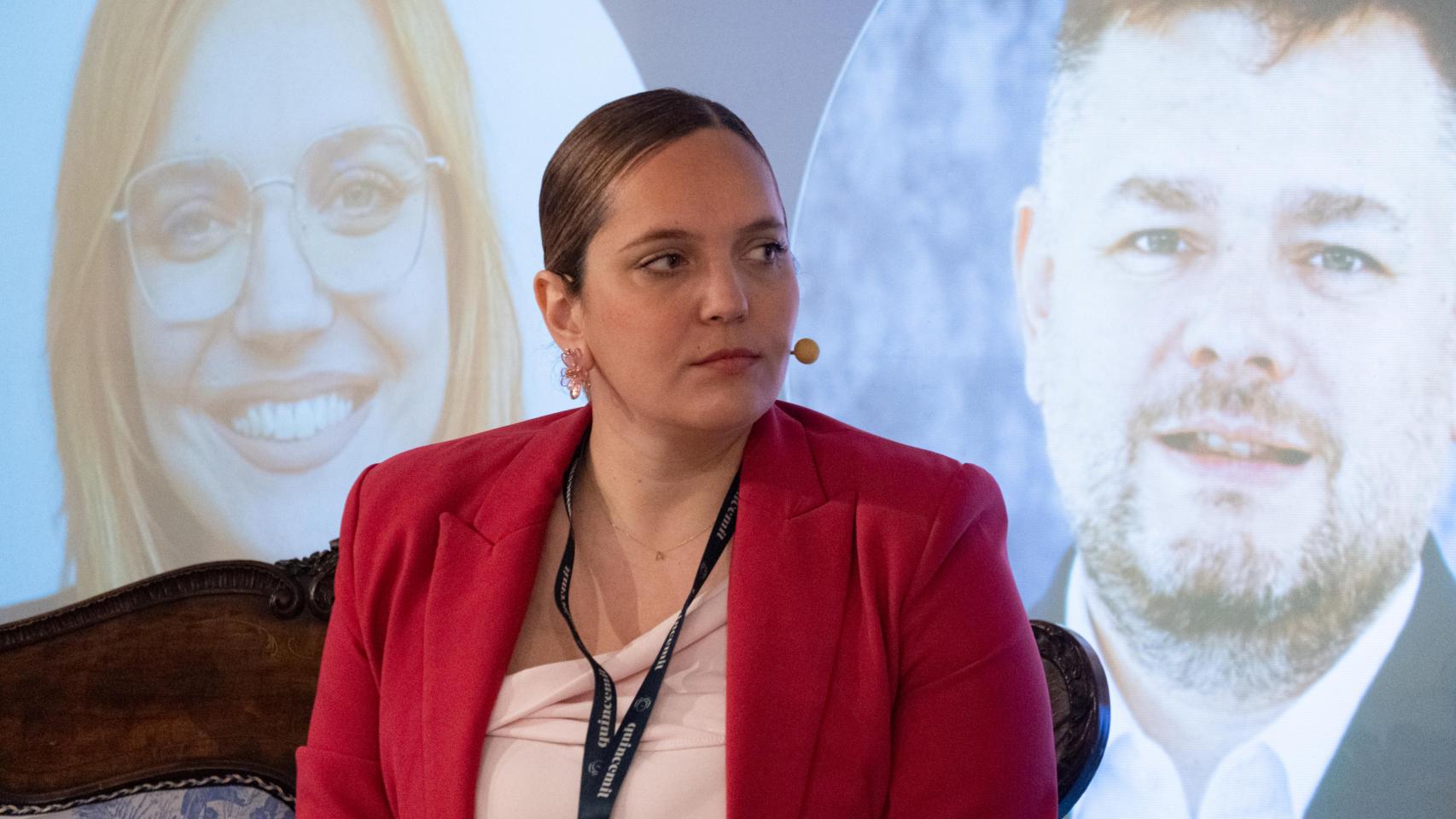 Águeda Ubeira, CEO de Vanetta Food, en el Foro Empresa Resiliente organizado por Quincemil