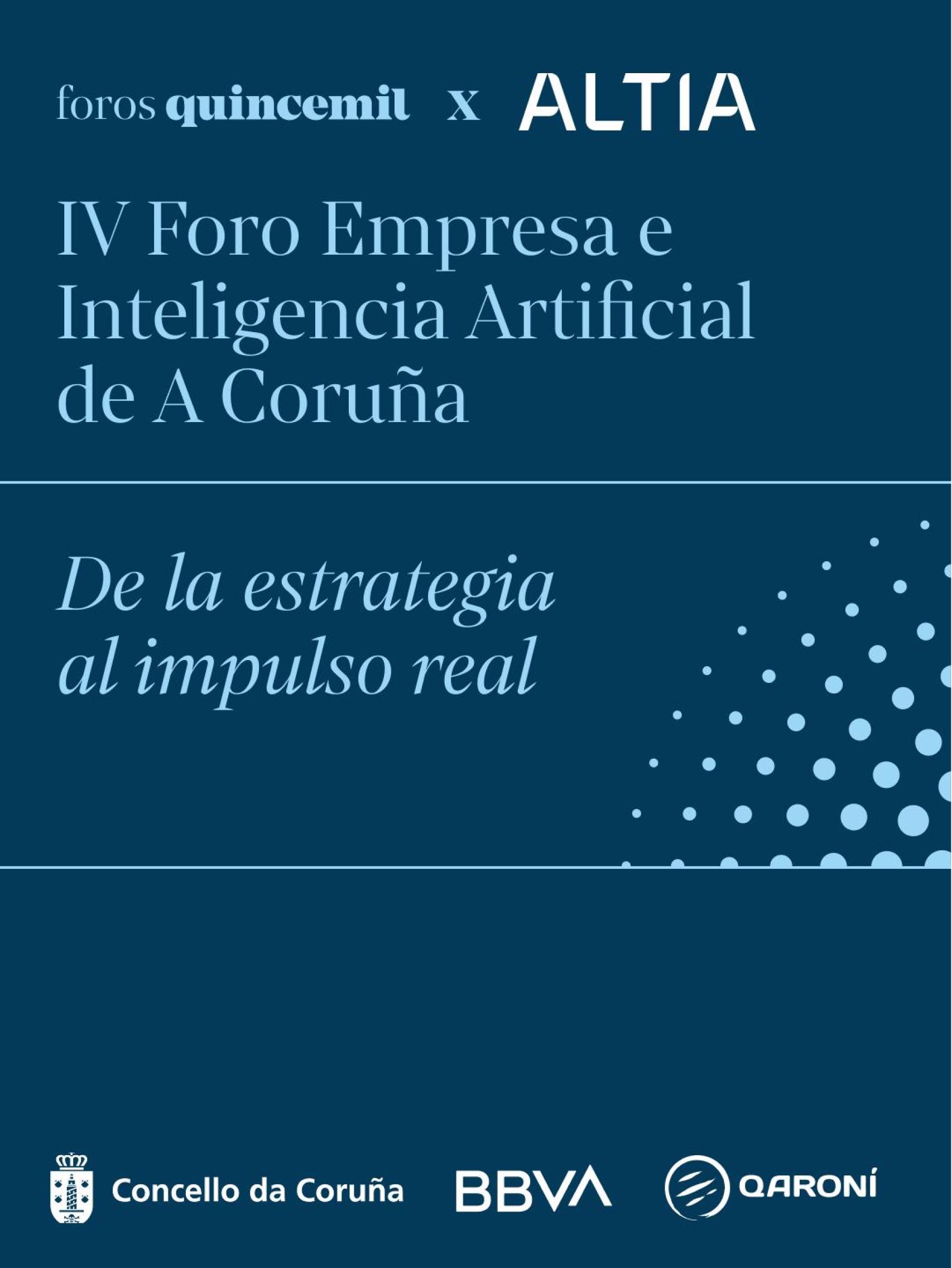 Creatividad del IV Foro Empresa e Inteligencia Artificial de A Coruña