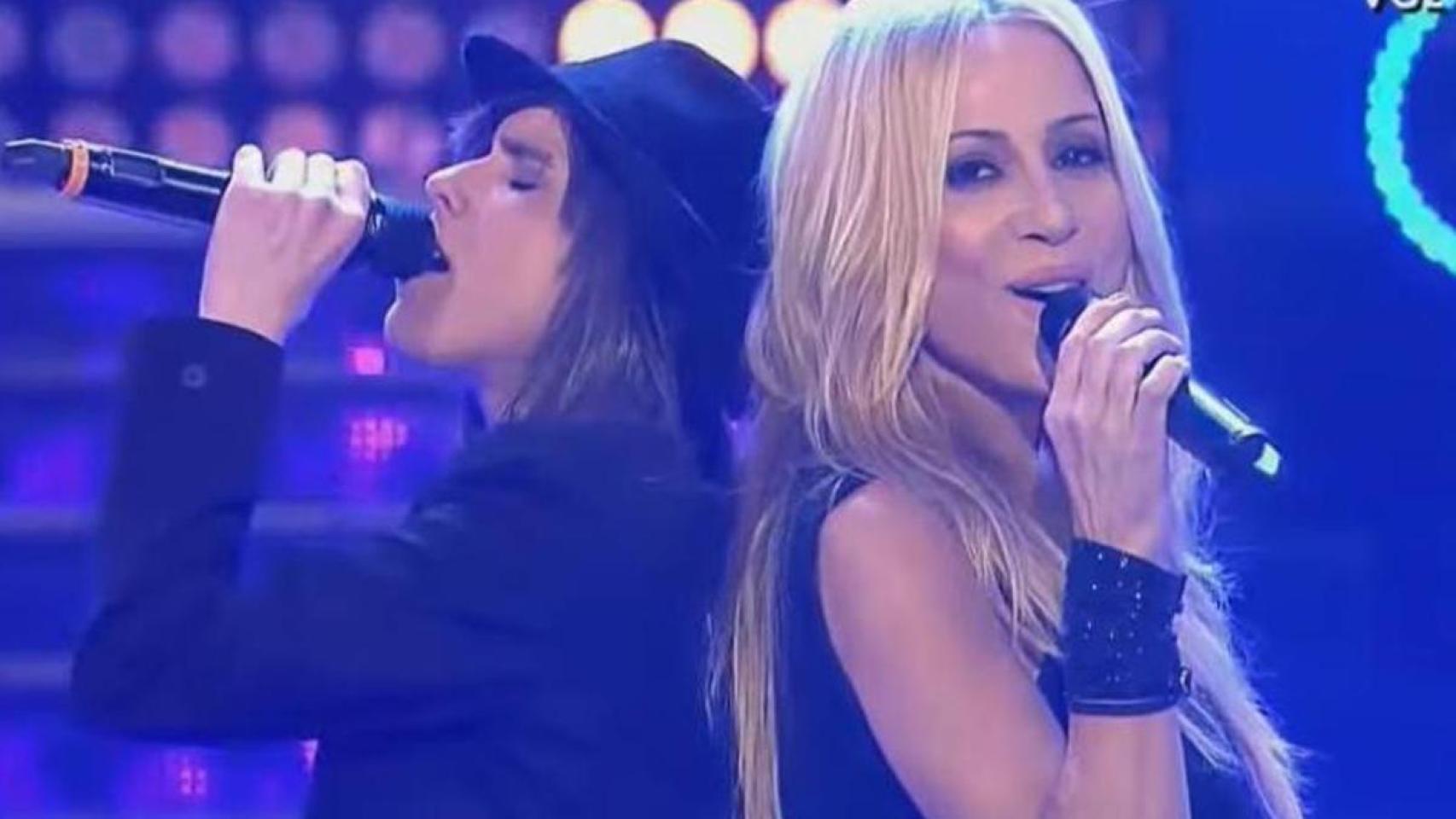Marta Sánchez y Seila Álvarez en el programa 'Hit - La canción' de La 1.