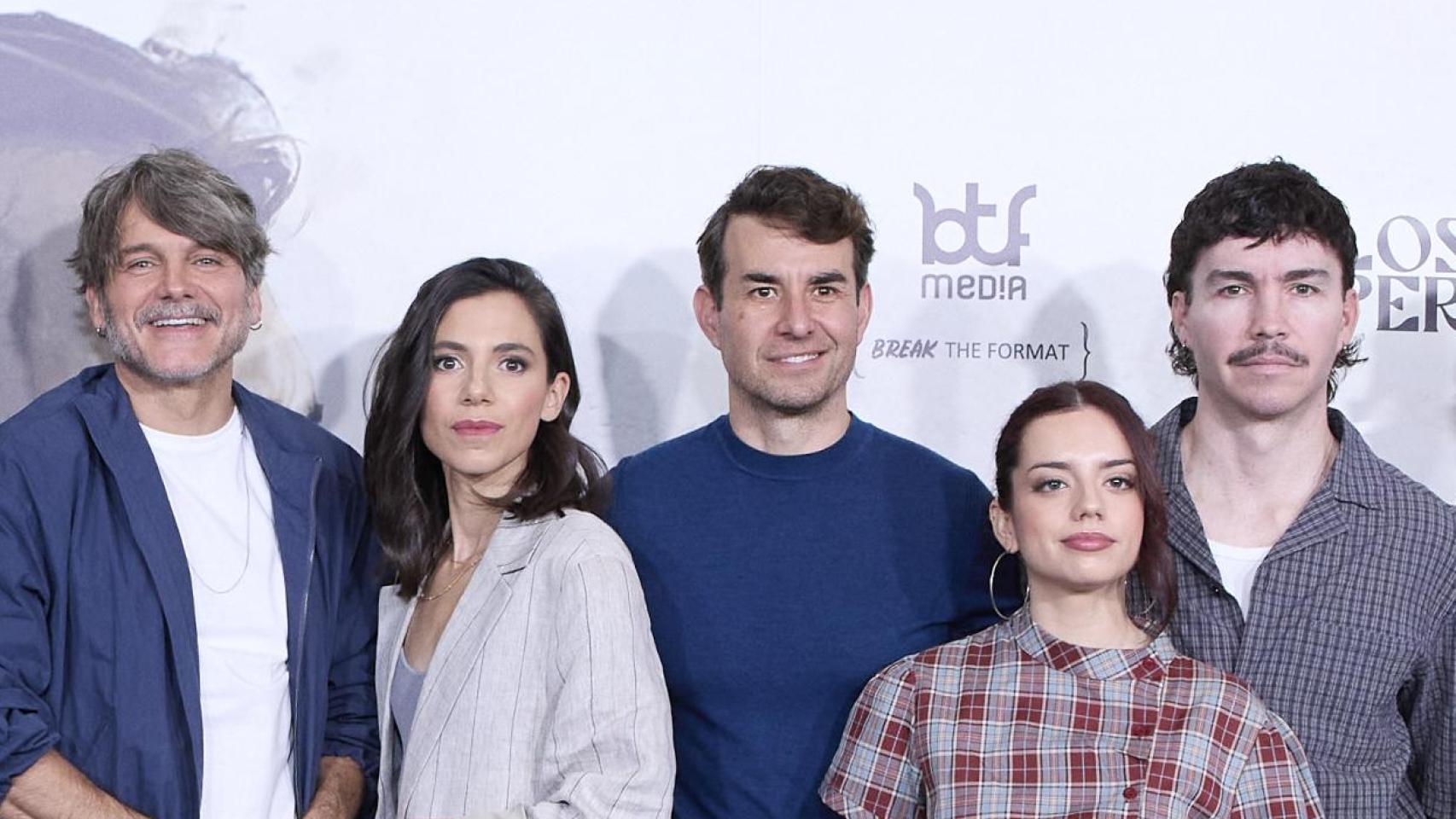Parte del elenco de 'Los Perseguidos'.