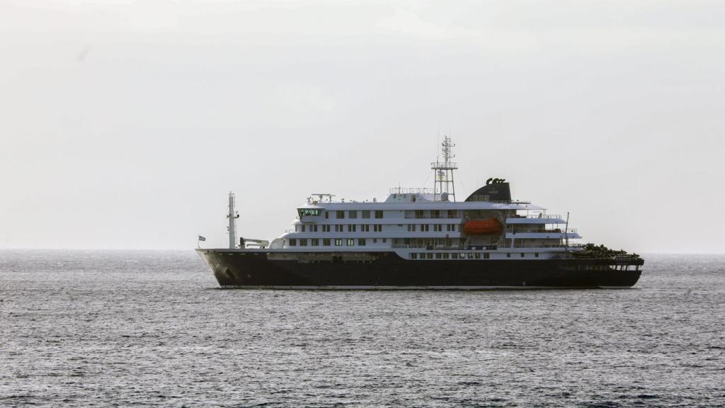 El barco MV Hondius.