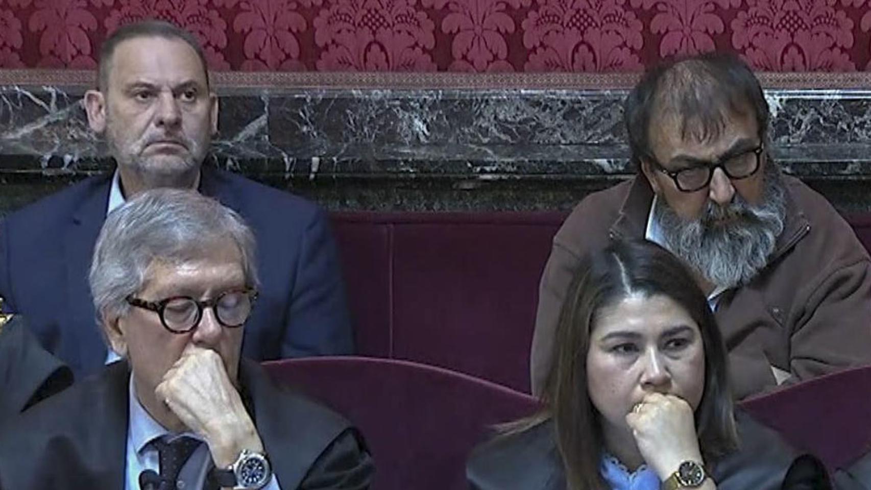 José Luis Ábalos y Koldo García minutos antes de que el juicio al caso Koldo quedara visto para sentencia.