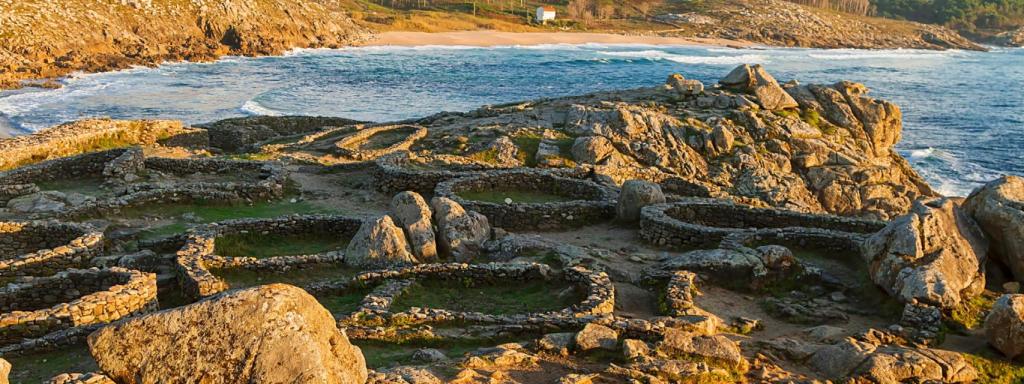 Castro de Baroña, en O Porto do Son