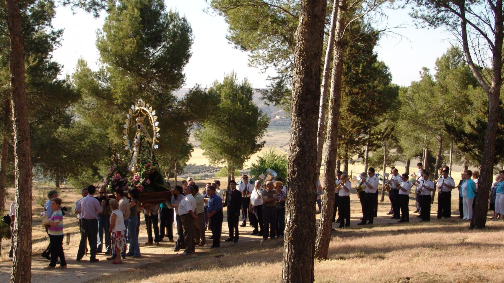 Procesión de la Virgen de la Bastida.