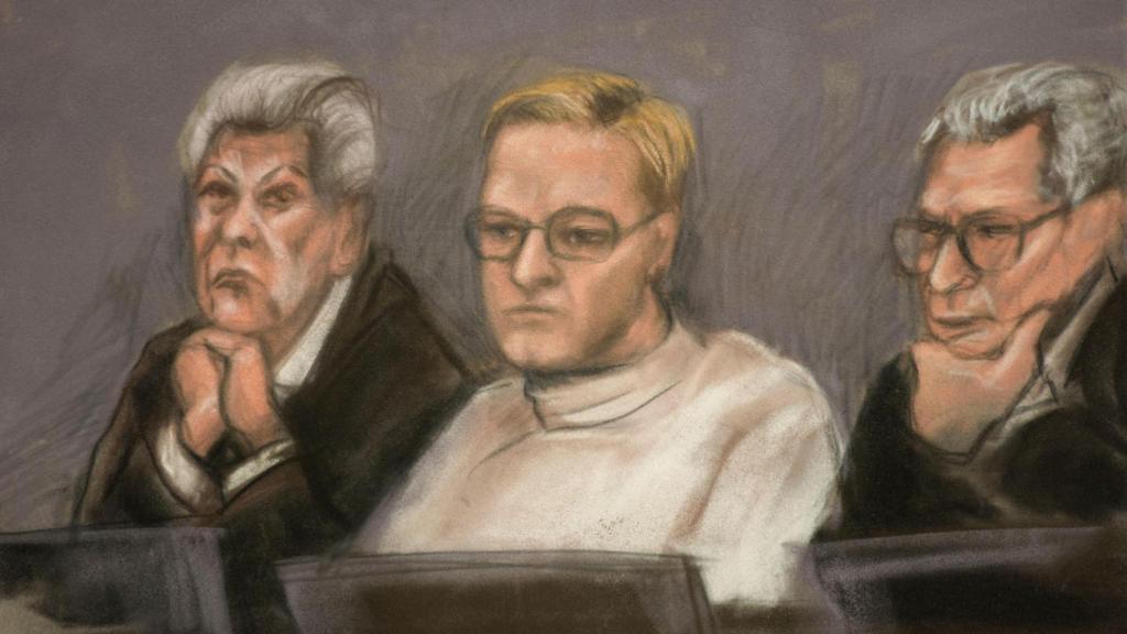 Marius Borg durante su juicio.
