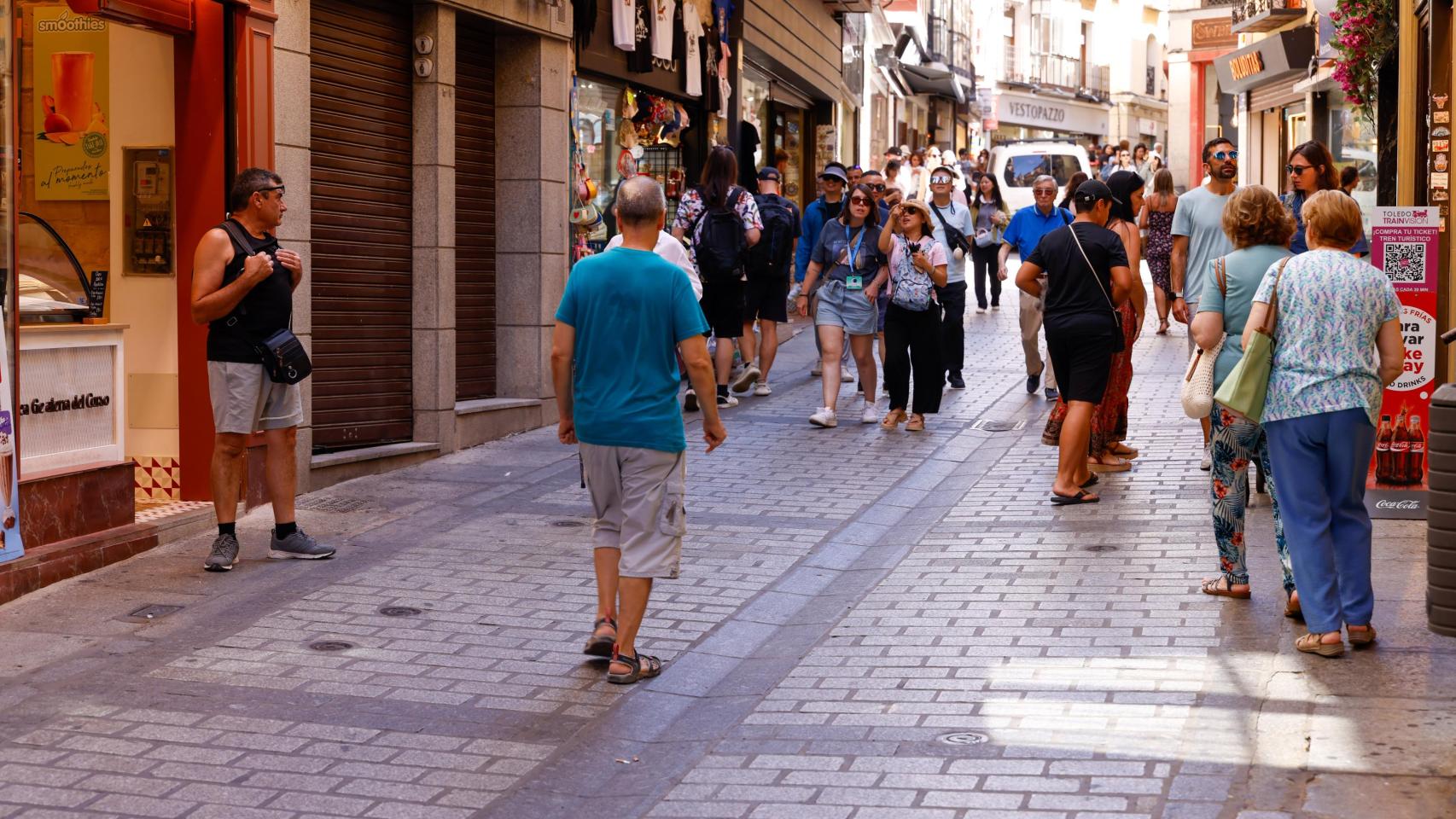 Imagen de una calle de Toledo.