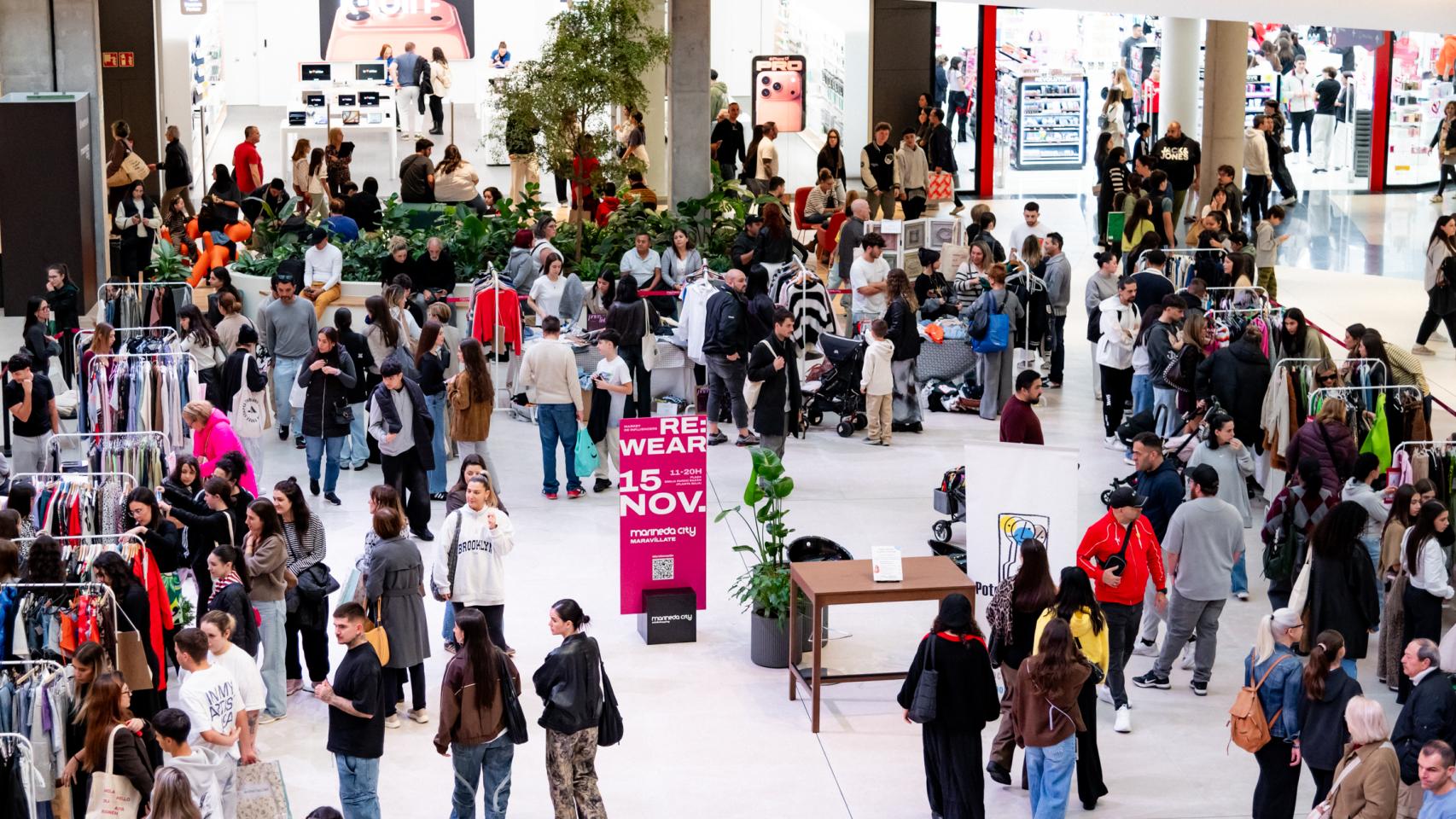 El mercadillo de moda solidario de Marineda City
