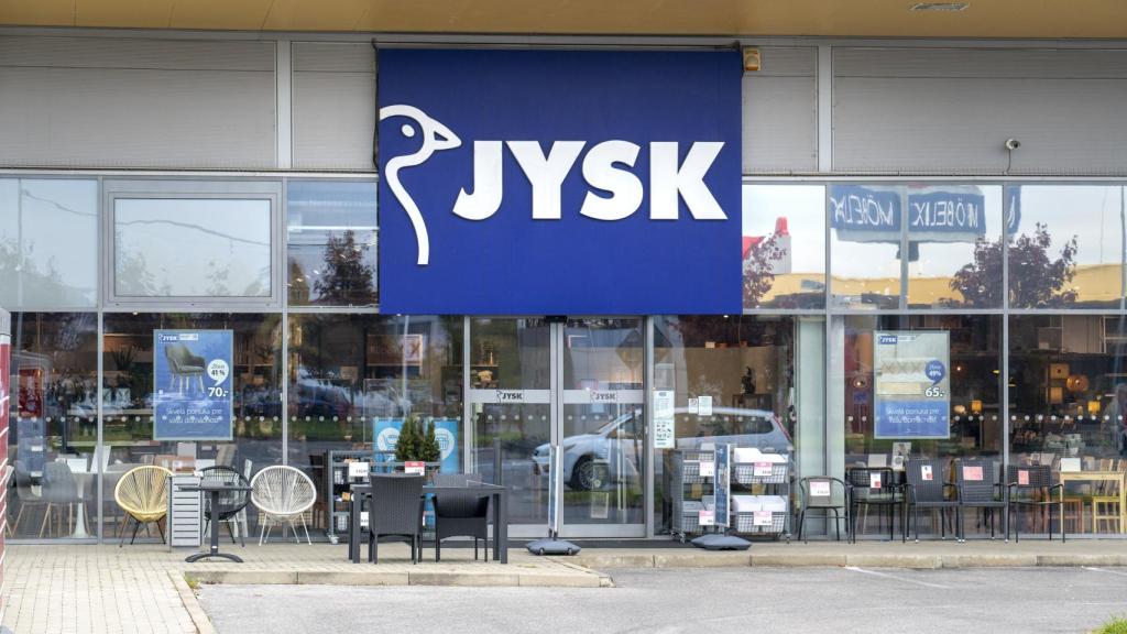 Fachada de Jysk. 