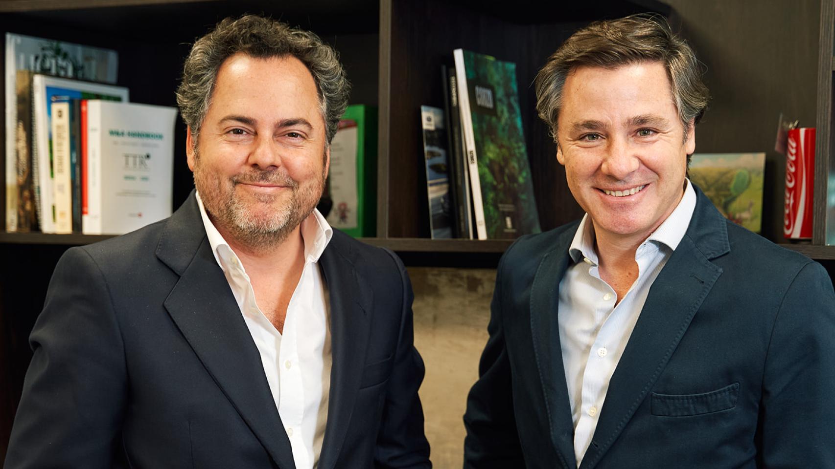 Juan Hurtado de Amézaga y Juan Sánchez de Amoraga, socios fundadores de Jhasa.