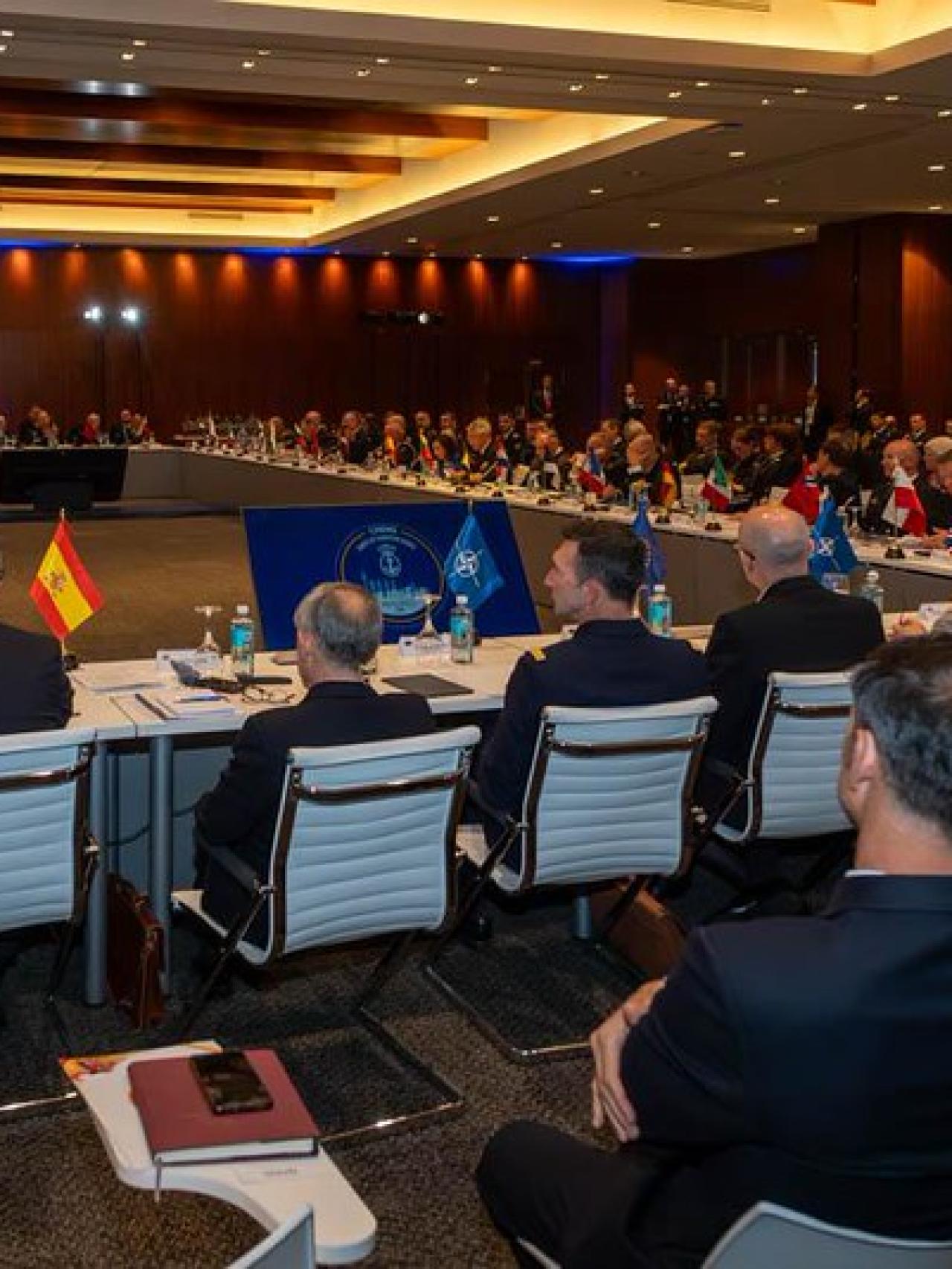 Imagen de los participantes en el foro ‘Chiefs of European Navies Meeting’ (CHENS-26).