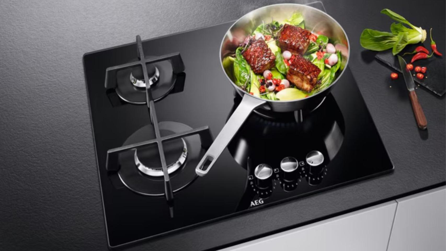 Placa de gas Serie 6000 Gas on Glass