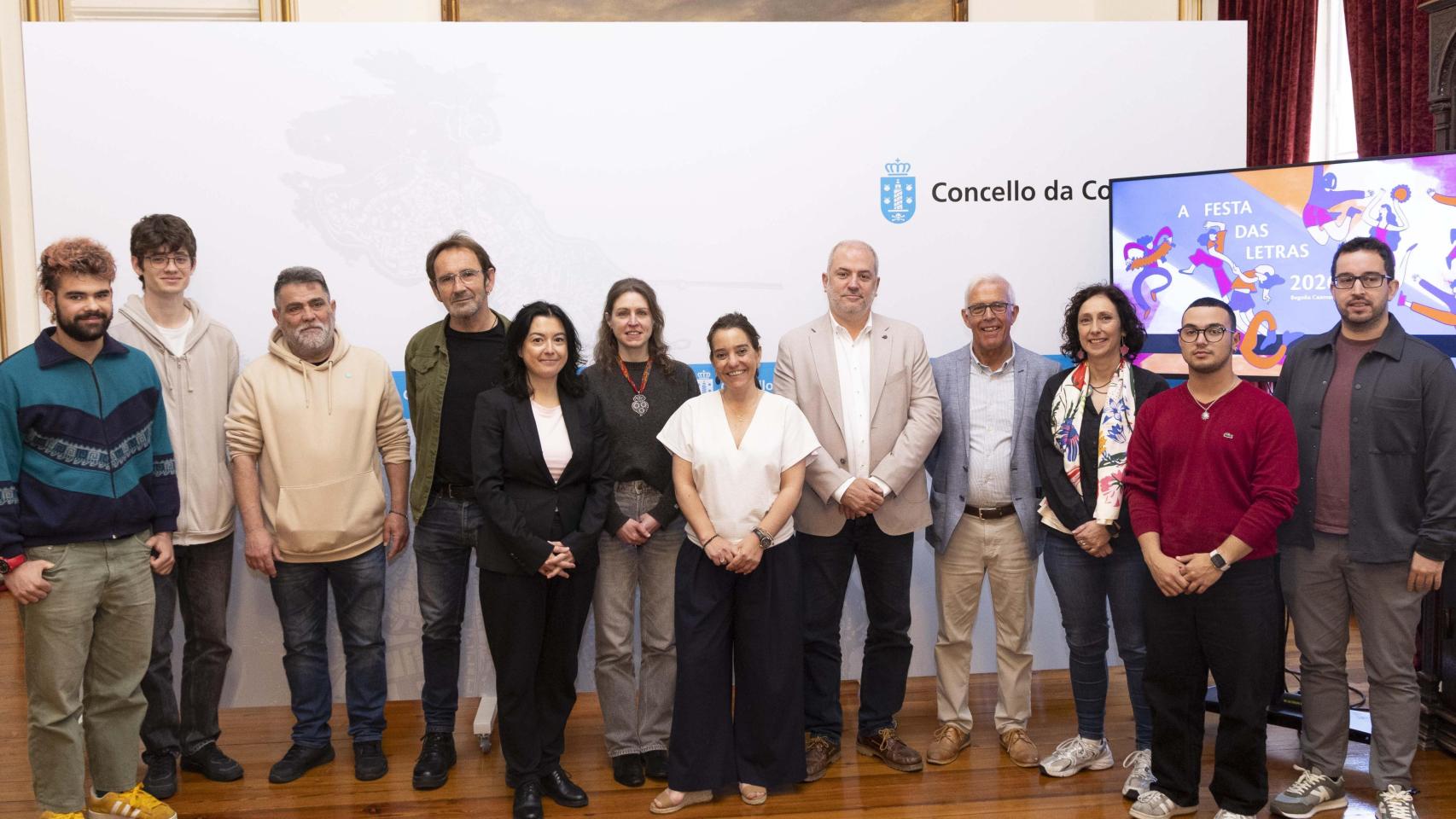 Presentación de la programación do Días das Letras Galegas en A Coruña