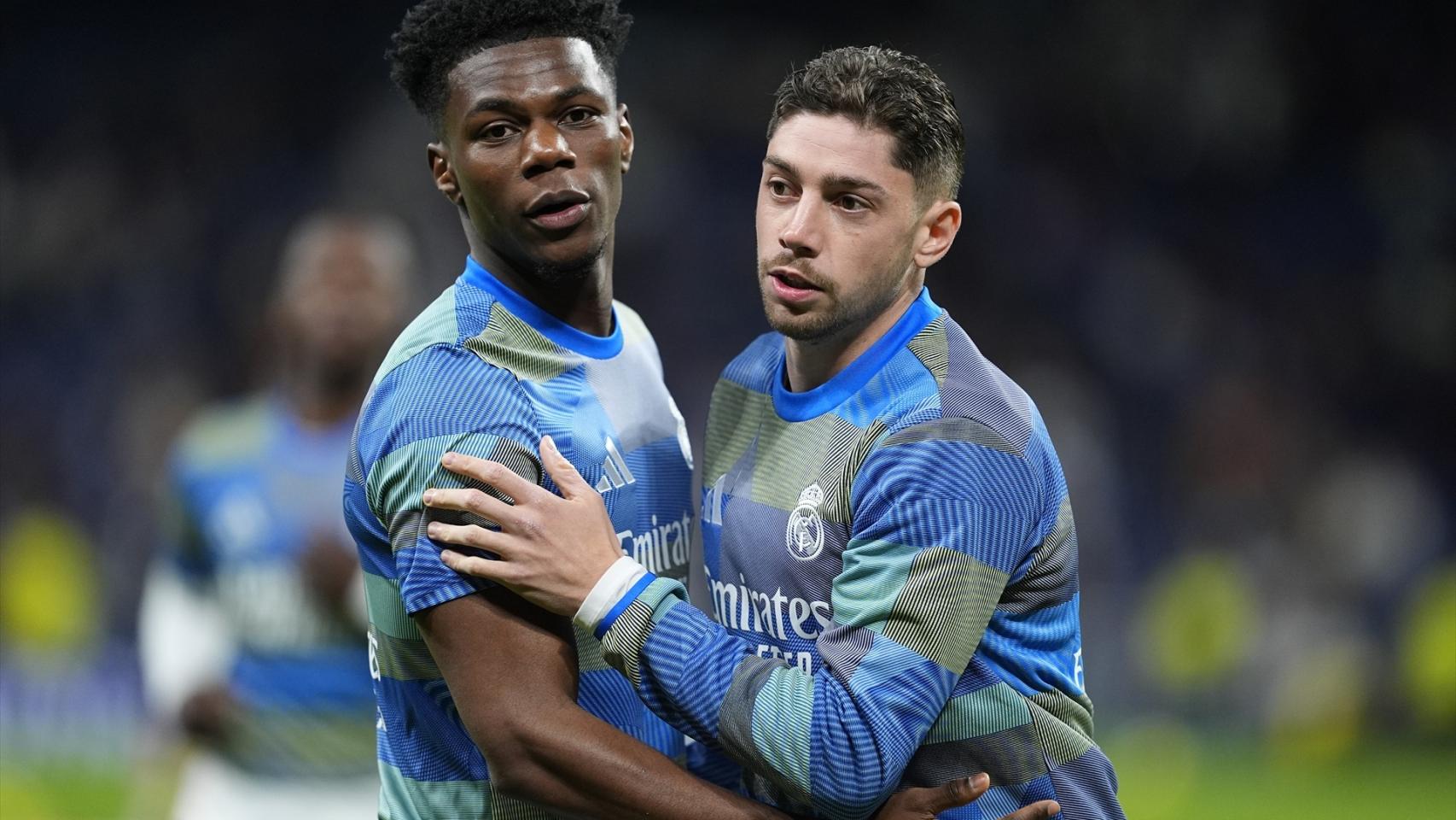 Tchouaméni y Fede Valverde, con el Real Madrid