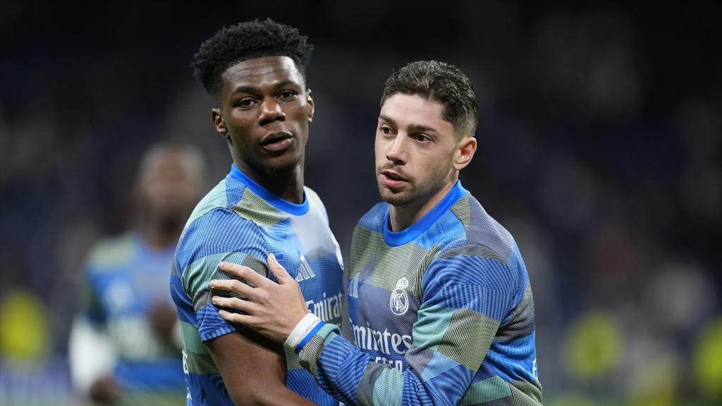 Tchouaméni y Fede Valverde, con el Real Madrid