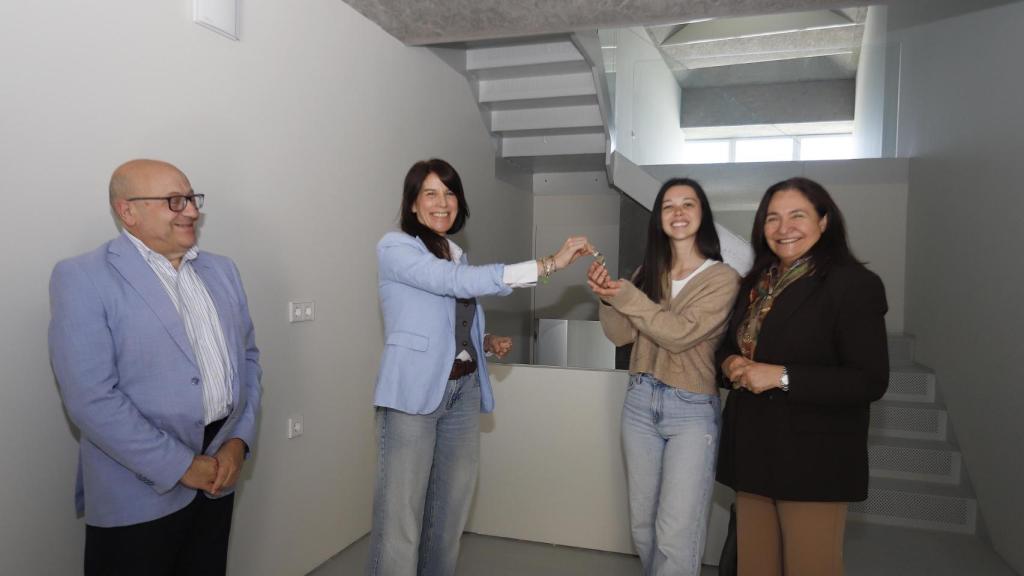 Vivienda protegida en Vigo: la Xunta entrega un nuevo inmueble rehabilitado en el Casco Vello