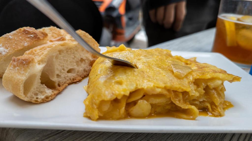 Tortilla de patatas.