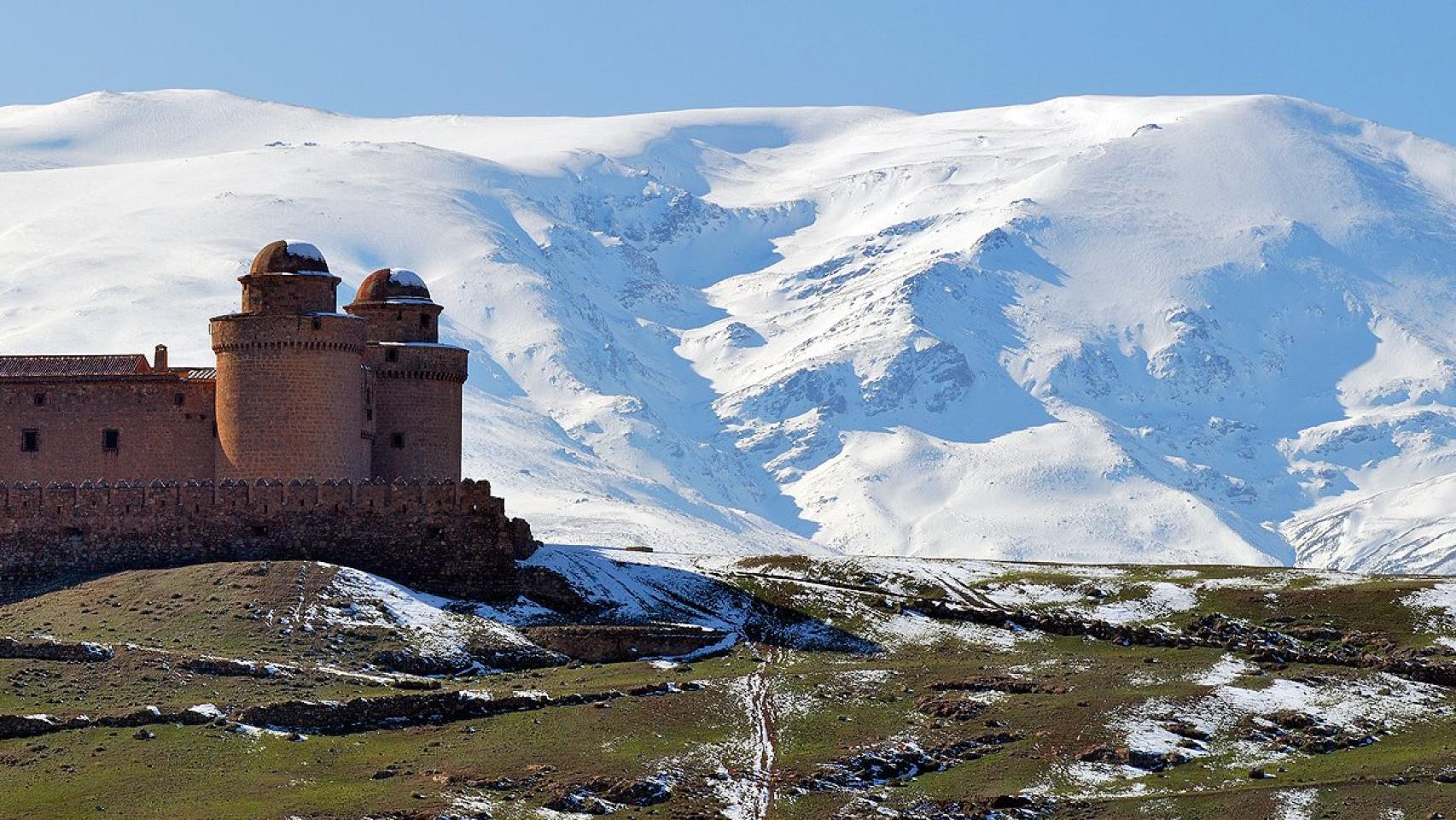 Vista del Castillo de La Calahorra.