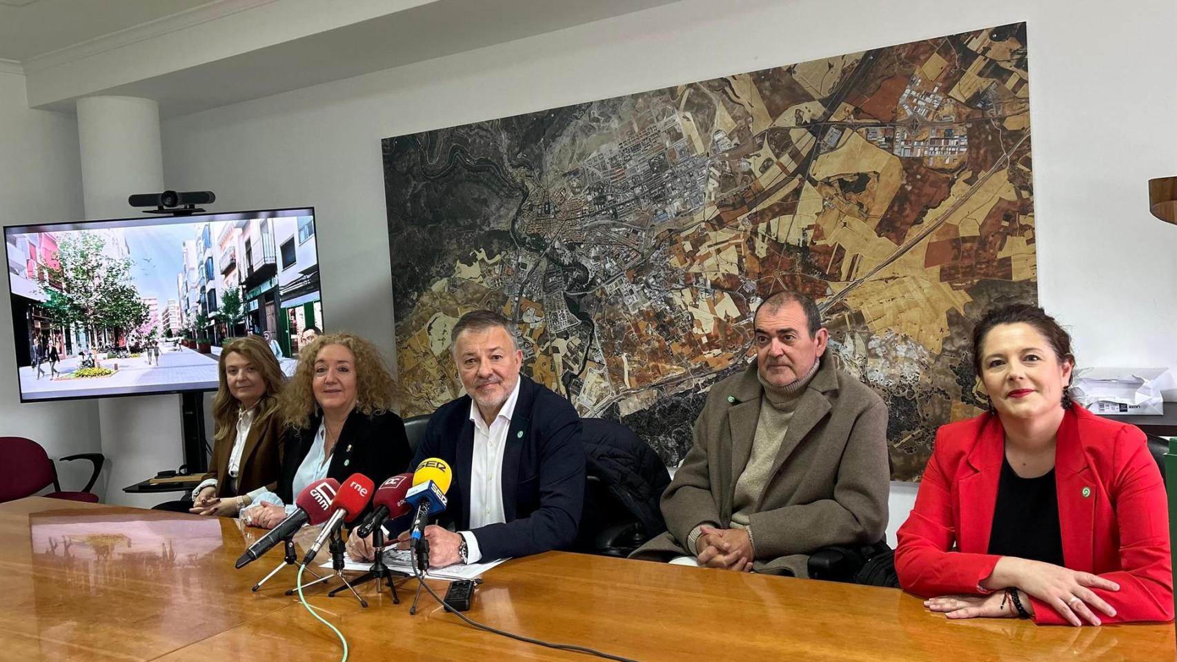 Presentación de las obras. Foto: Ayuntamiento de Cuenca. 