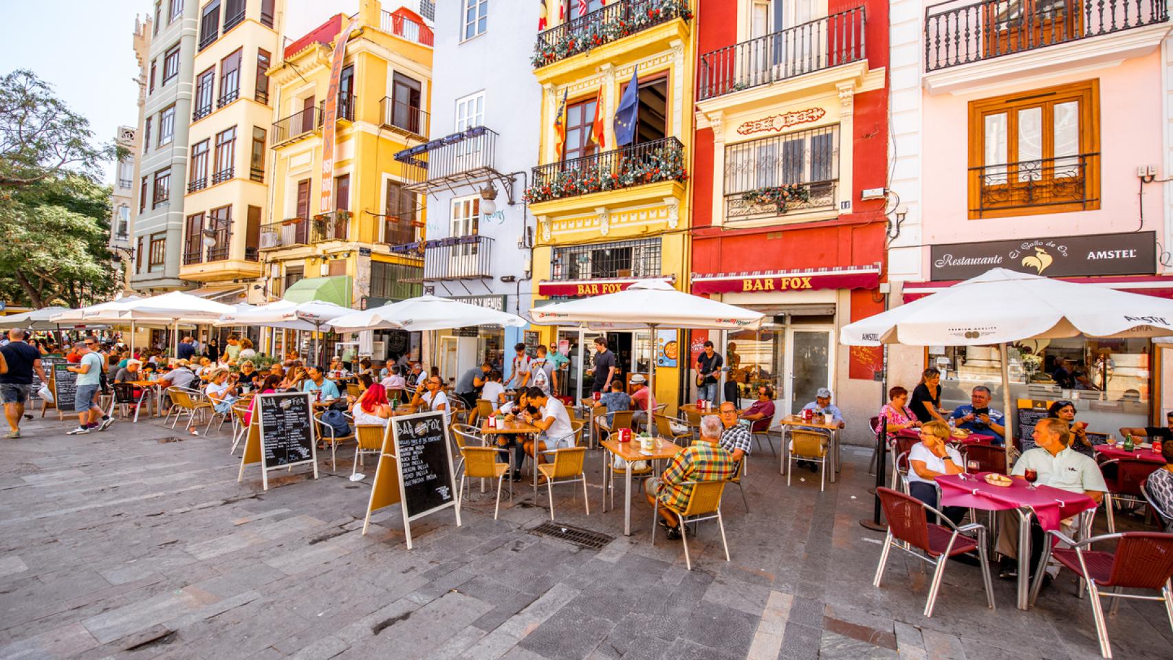 Un bar en Valencia