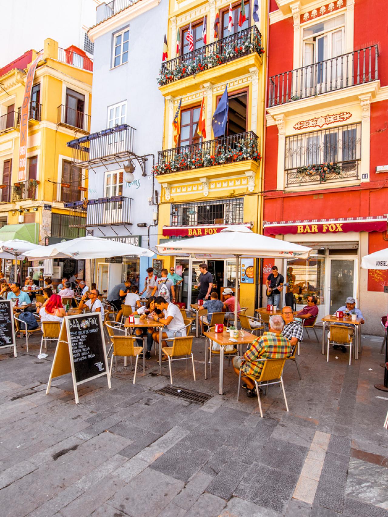 Un bar en Valencia