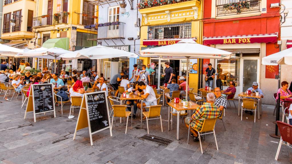 Un bar en Valencia