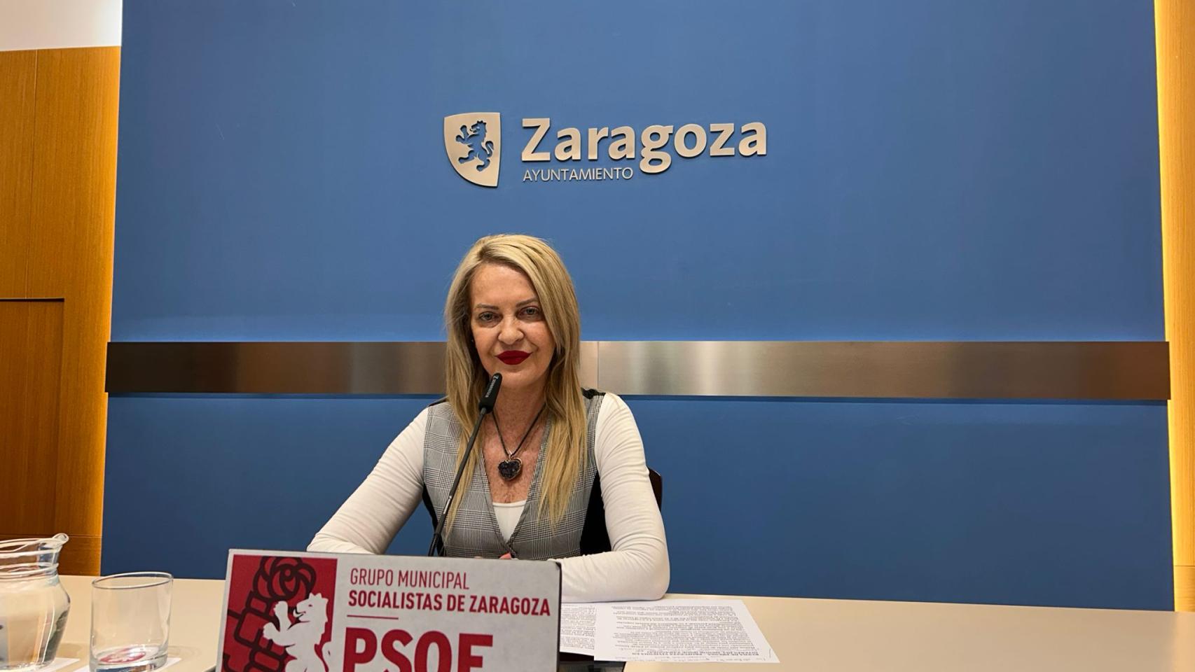 Ros Cihuelo, concejal del PSOE en Zaragoza.