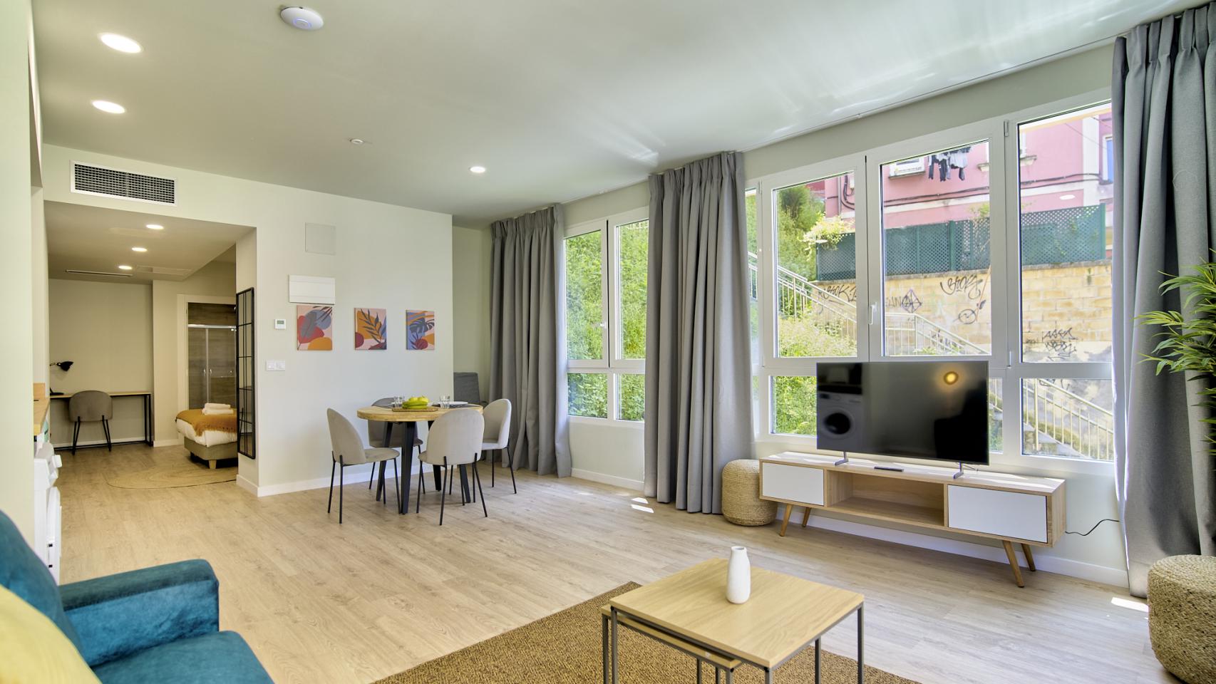 Apartamentos turisticos de Gaiarooms en Bilbao.