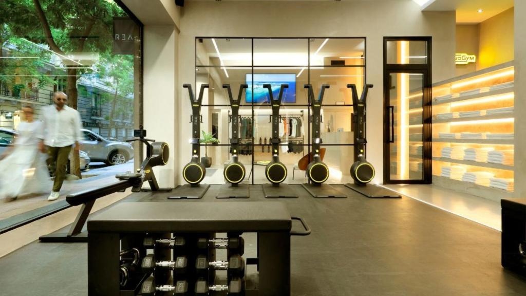 El gimnasio Real Healthness Club en el barrio Salamanca de Madrid.
