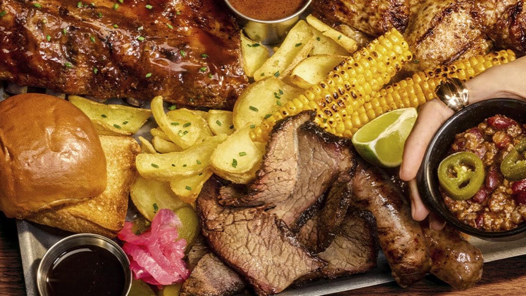 La New American Barbecue de Foster’s Hollywood.