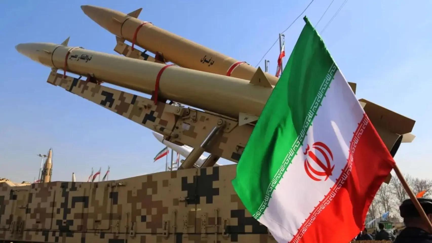 Un sistema de misiles balísticos en Irán
