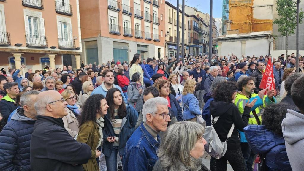 Imagen de la concentración.