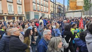 Imagen de la concentración.