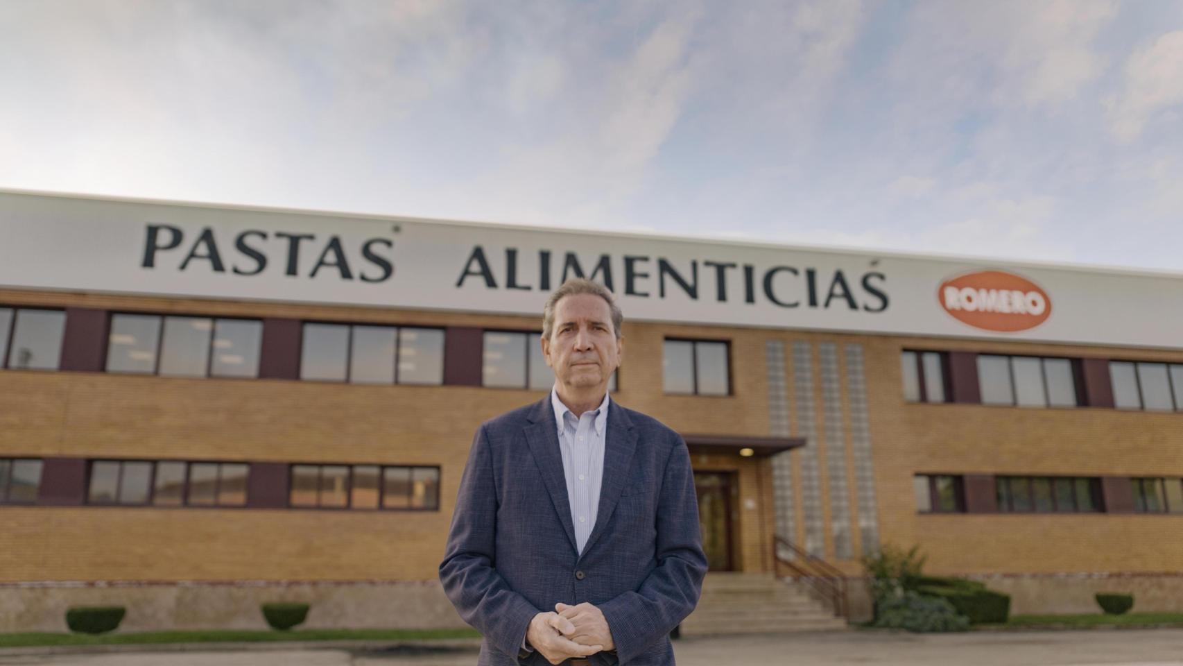 Francisco J. Romero Ínigo, actual director de Pastas Romero. 
