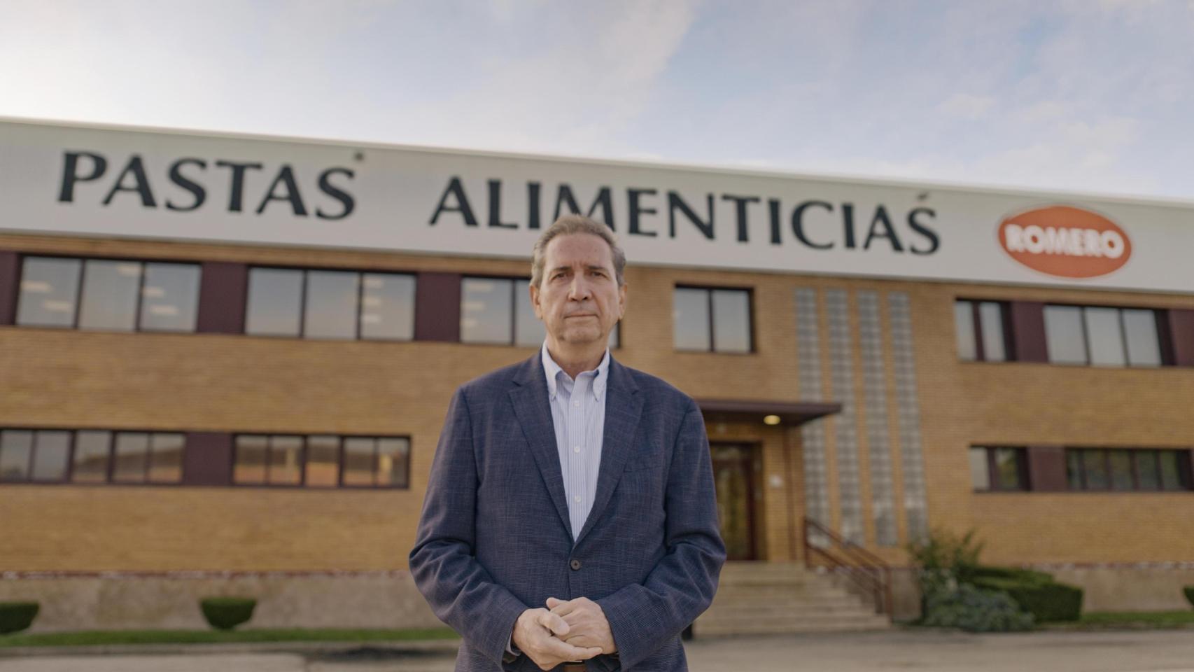 Francisco J. Romero Ínigo, actual director de Pastas Romero. 