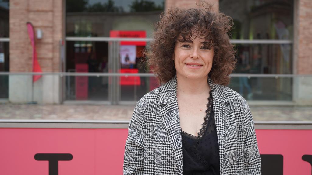 Lydia Delicado en Valencia. EE