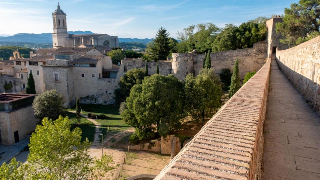 Muralla medieval de Girona.