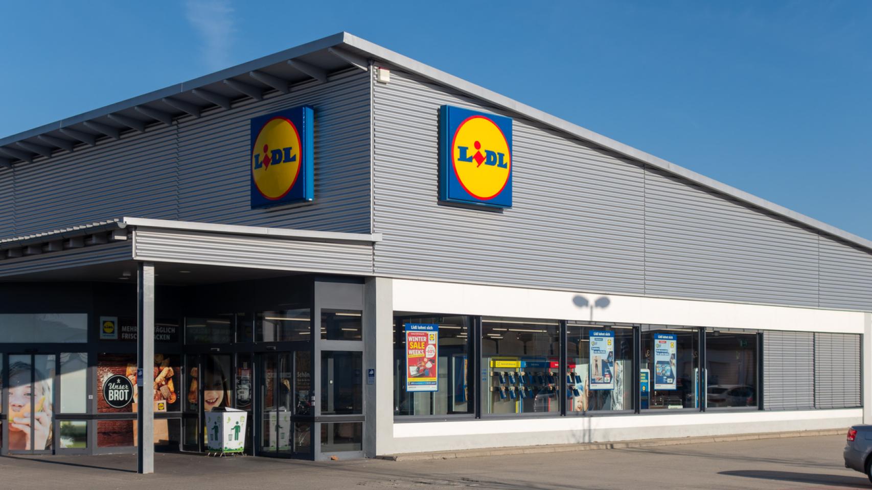 Fachada Lidl. 