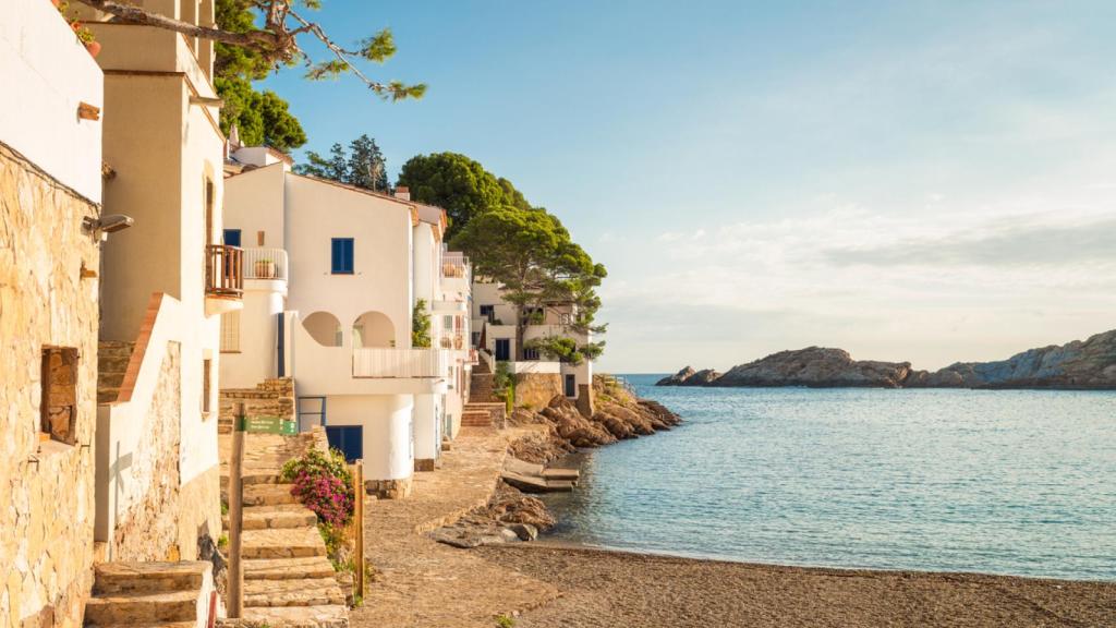 Playa de Sa Tuna en Begur.