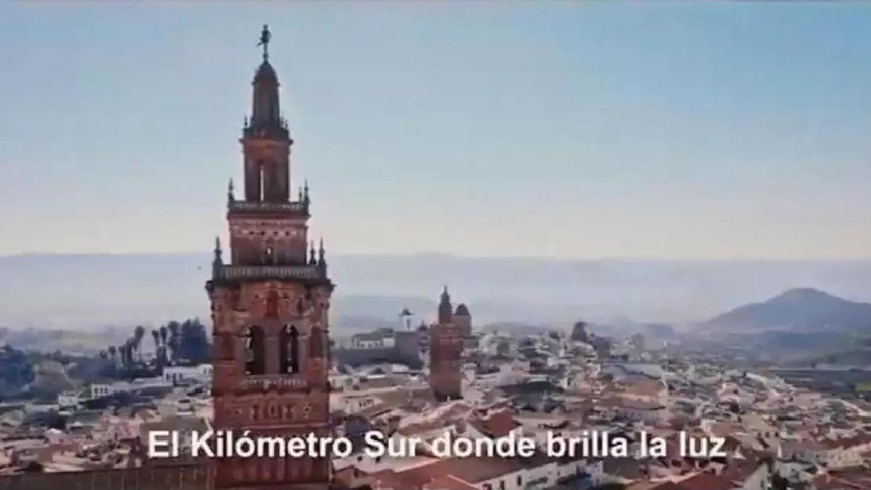 Imagen de Jerez de los Caballero en el vídeo de campaña del PP