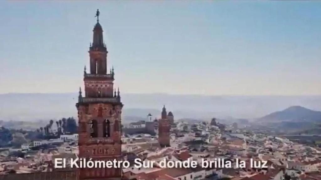 Imagen de Jerez de los Caballero en el vídeo de campaña del PP