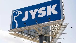 Logo de Jysk. 