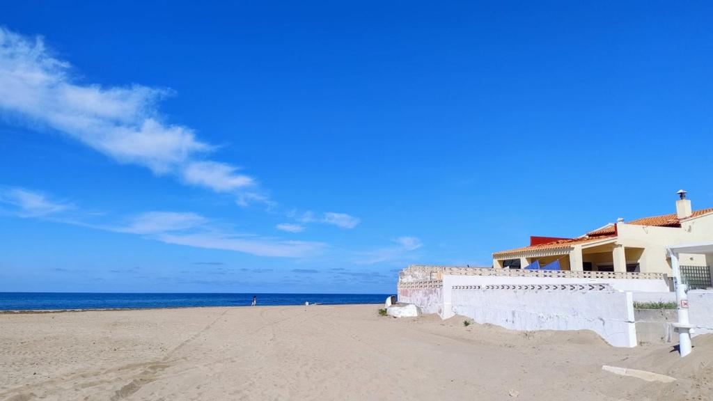 Playa de l'Estanyó en Dénia, una de las que se consideraron como actuaciones urgentes hace una década. 